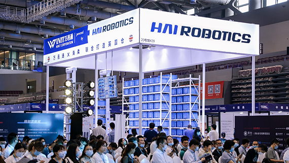 南宫携手万邑通亮相海外仓两会，树立跨境电商仓储自动化标杆