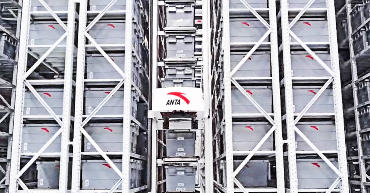 南宫和安踏的联合仓库自动化项目